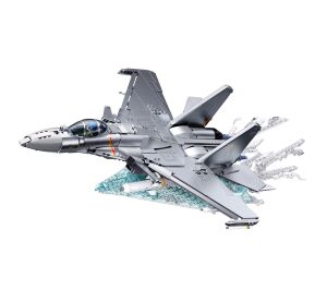 Sluban Model Bricks M38-B1597 J-15 Jagdflugzeug im Maßstab 1:44