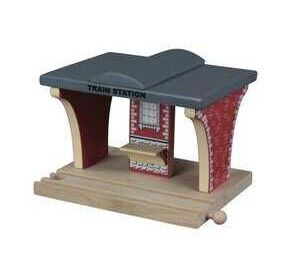 Maxim Hölzerne Bushaltestelle