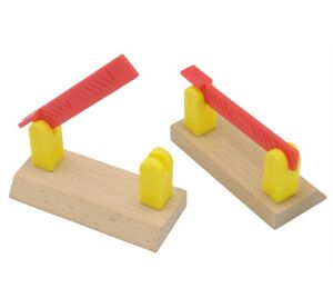 Maxim Holzschranken einfach 2 Stück