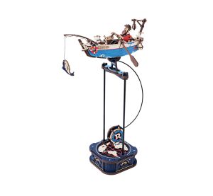 RoboTime Mechanisches 3D-Puzzle Fischerboot mit Pendel