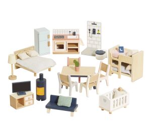 Le Toy Van Komplettes Puppenhaus-Möbelset 35-teilig