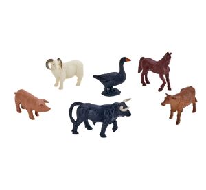 Mojo Miniwelt Bauernhoftiere 6er Set - verschiedene Sets