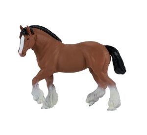 Mojo Clydesdale Pferd braun