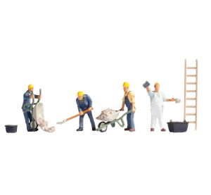 Noch Figuren-Set Bauarbeiter
