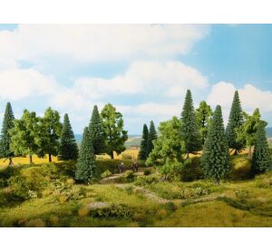 Noch Mischwald Set 16 Stück
