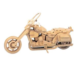 Woodcraft 3D-Puzzle aus Holz Motorrad Harley Davidson II