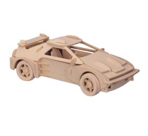 Woodcraft 3D Holzpuzzle großer Ferrari