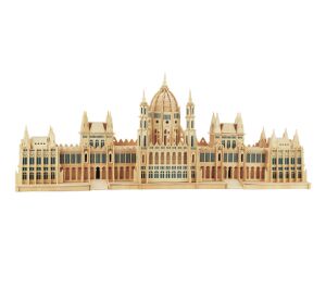 Woodcraft 3D-Puzzle aus Holz Parlament in Budapest