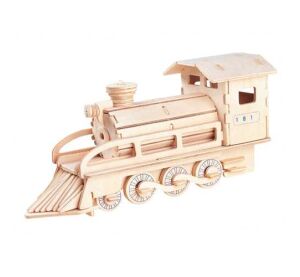 Woodcraft Holzpuzzle 3D Lokomotive