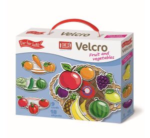 Pexi Klett-Puzzle - Obst und Gemüse