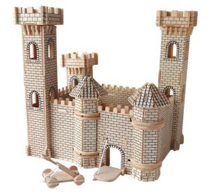 Woodcraft Holz 3D Puzzle Schloss II