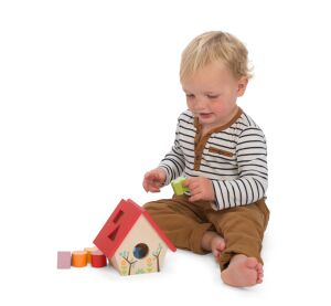 Le Toy Van Petilou Vogelhaus mit Formen