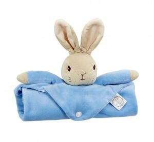 Regenbogen Plüschdecke Kaninchen Peter