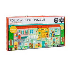 Petit Collage Labyrinth und Puzzle Unser Haus