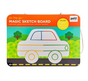 Petit Collage Magnetischer Zeichentisch On the Road