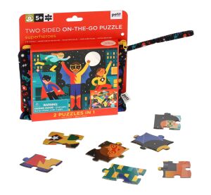 Petit Collage Wendepuzzle Superhelden