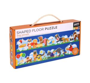 Petit Collage Bodenpuzzle Hundep​​arade 30 Teile