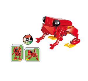 Qman Multivariant Combat Team 2103-2 Frosch Scharlach 3v1