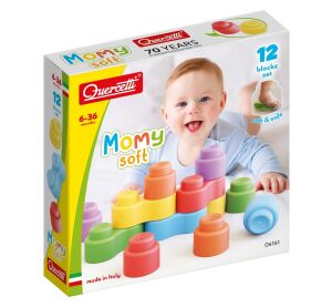 Quercetti Baukasten Momy Soft 12 Stück