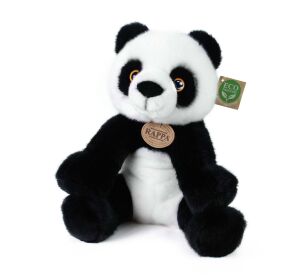 Rappa Plüsch-Panda sitzend 27 cm ECO-FRIENDLY