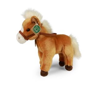 Rappa Braunes Plüschpferd stehend 30 cm ECO-FRIENDLY