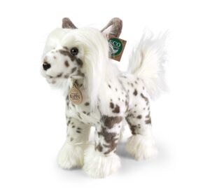 Rappa Plüschhund Chinesischer Schopfhund stehend 25 cm ECO-FRIENDLY