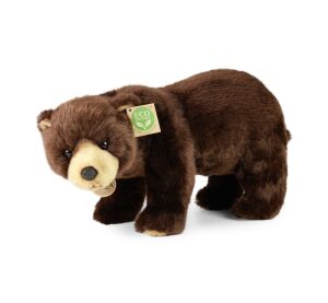 Rappa Plüschtier Bär braun stehend 40 cm ECO-FRIENDLY