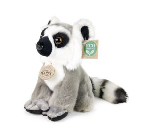 Rappa Plüsch-Lemur sitzend 18 cm ECO-FRIENDLY