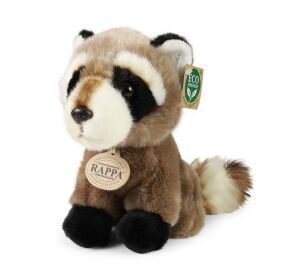 Rappa Plüsch Waschbär sitzend 18 cm ECO-FRIENDLY