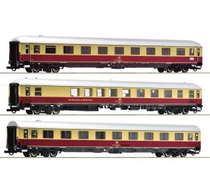 Roco 3-teiliges Set von Personenwagen Reingold AKE VI - 6200122