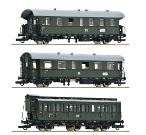 Roco 3-teiliges DR-Seitenzugset - 6200131