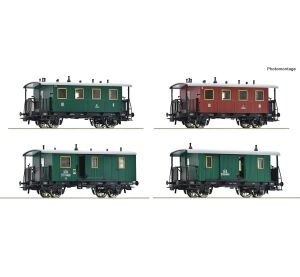 Roco 4-teiliges Set Personenzug kkStB - 6200190