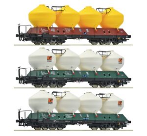 Roco 3-teiliges Set Betonmischer Uacs ČD - 6600180