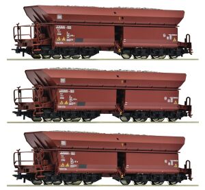Roco 3-teiliges Set Muldenkipper DB IV - 77030