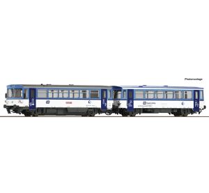Roco Diesel-Triebwagen 810 472-1 mit Beiwagen BDtax ČD - 7780004