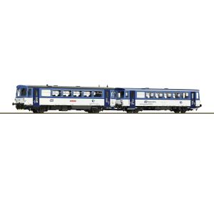Roco Dieseltriebwagen 810 472-1 mit Beiwagen BDtax ČD, Digital - 7790004