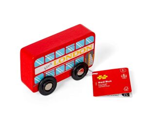 Bigjigs Toys Londoner Holzbus