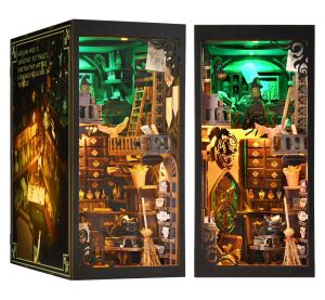 2Kids Toys 3D-Puzzle Buchstütze Miniaturhaus Hexenhaus