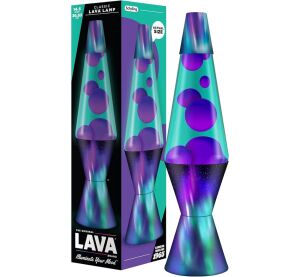 Schylling LAVA Lampe Aurora Borealis blau-grün 36,8 cm