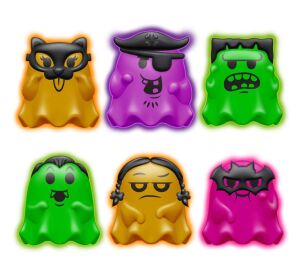 Schylling NeeDoh Squeeze Ghost leuchtet im Dunkeln