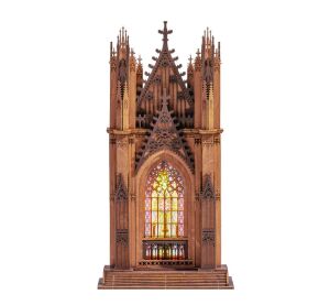 RoboTime 3D-Holzpuzzle Kathedrale Zwillingsturm