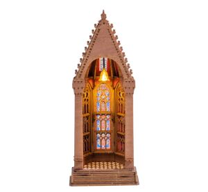 RoboTime 3D-Holzpuzzle Geometrische Kathedrale