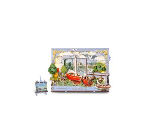 RoboTime 3D-Holzpuzzle Rote Boote