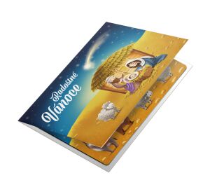 Weihnachtskarte Magnetische Weihnachtskrippe