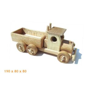 Ceeda Cavity Hölzerner Lastwagen