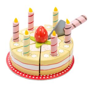 Le Toy Van Vanille-Geburtstagstorte altes Design