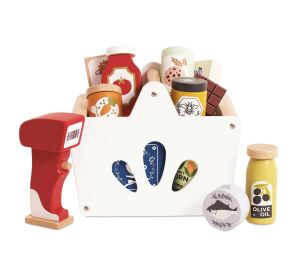 Le Toy Van Lebensmittelkorb mit Scanner