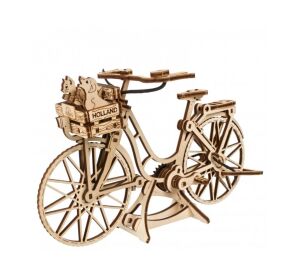 Ugears Mechanisches 3D-Holzpuzzle Holländisches Fahrrad