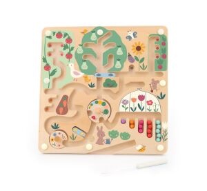 Vilac Magnetisches Holzlabyrinth für den Garten von Sarah Betz