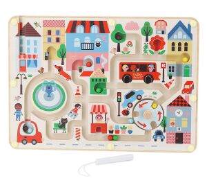 Vilac Magnetisches Labyrinth Meine Stadt